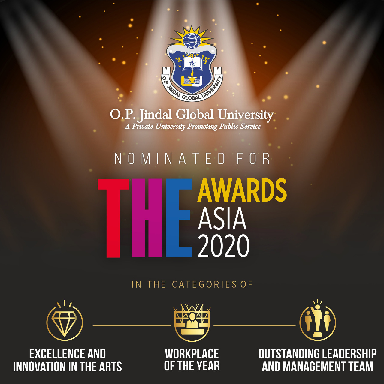 jgu-is-the-only-indian-university-shortlisted-for-two-times-higher-education-asia-awards-2020