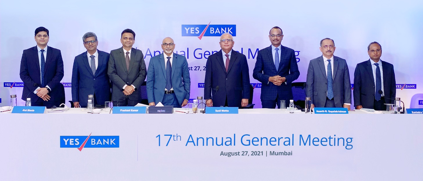 Shareholders fully support all Resolutions proposed by the Board of Directors of YES BANK decoding=
