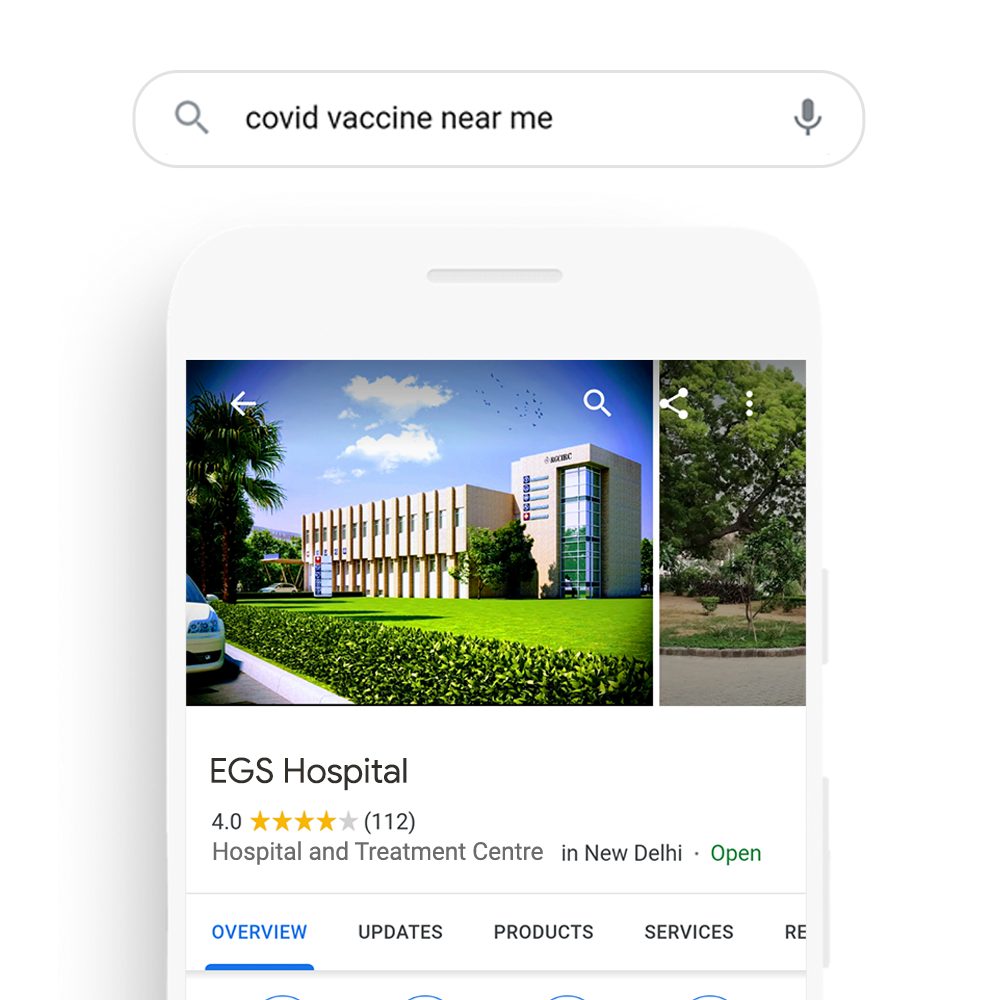 Google Search, Maps and Assistant delivers more detailed information on vaccine availability decoding=