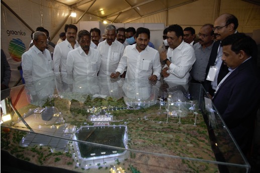 Andhra Pradesh CM performs First Concrete Pour for World’s largest Integrated Renewable Energy Storage Project decoding=