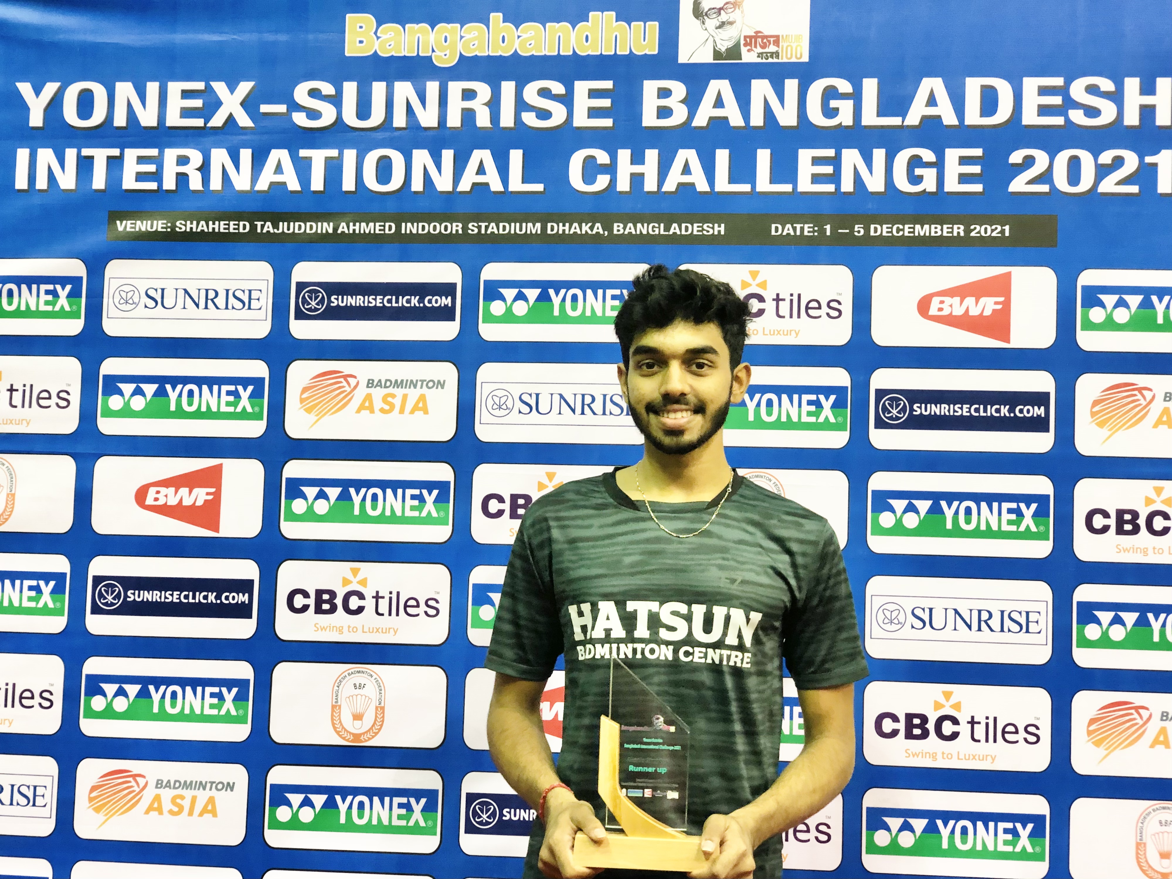 rithvik-sanjeevi-from-hatsun-badminton-centre-finishes-runner-up-in-yonex-sunrise-bangladesh-international-challenge-2021