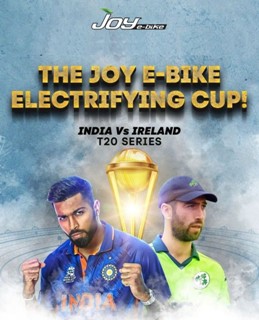 joy-e-bike-strengthens-its-relationship-with-cricket-teams-up-to-become-the-title-joy-e-bike-powered-by-sponsor-of-the-india-tour-of-ireland-2022