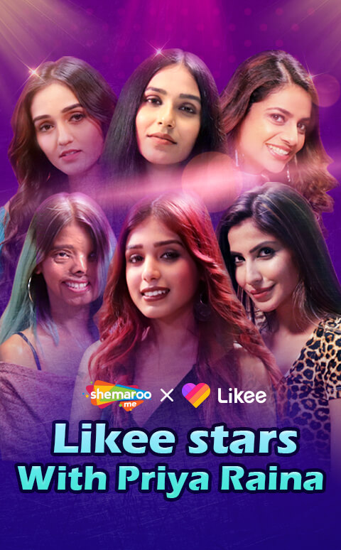 Likee collaborates with ShemarooMe for their latest chat show “Likee Stars with Priya Raina” decoding=
