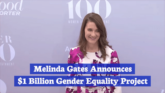Melinda Gates announces $1 billion Commits To Gender Equality decoding=