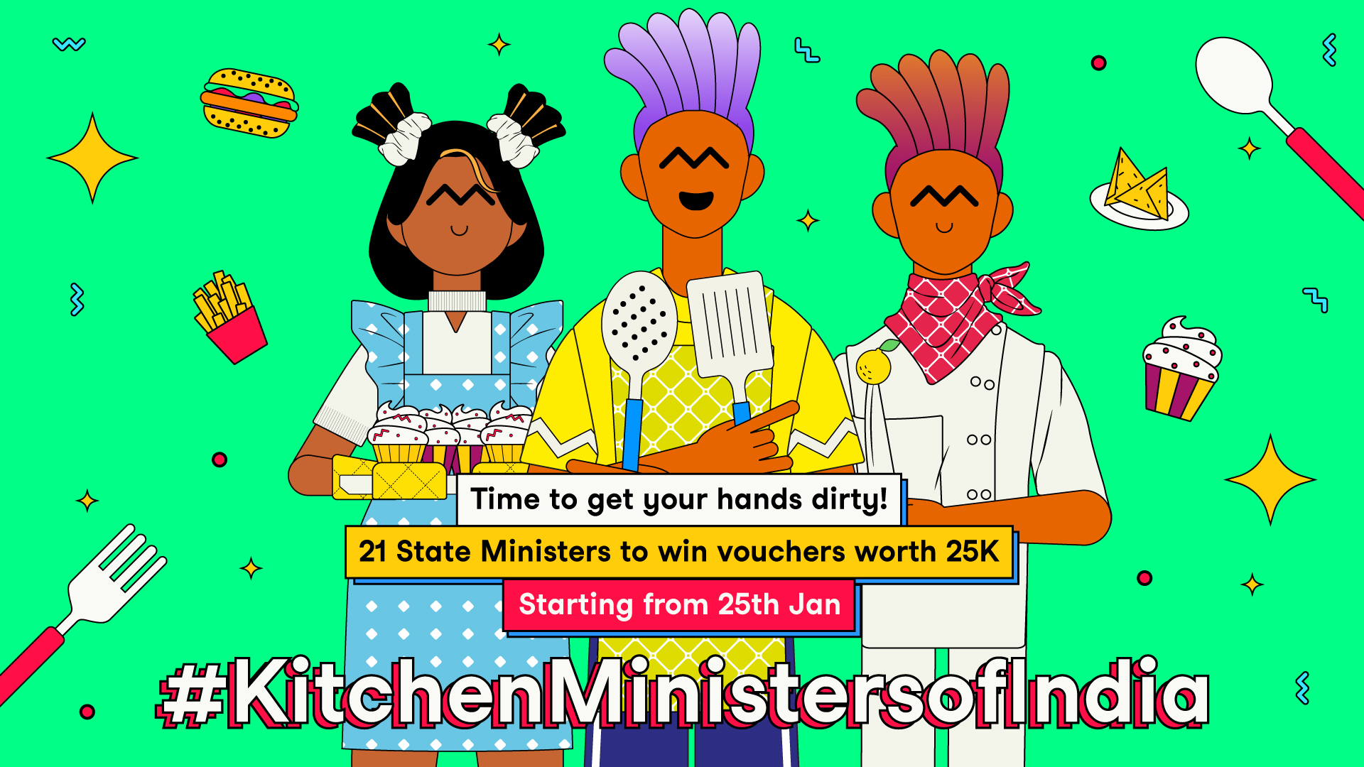 Moj launches ‘Kitchen Ministers of India’ – a traditional cooking competition across 21 Indian states decoding=