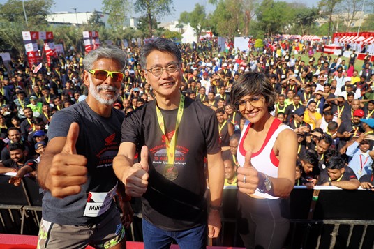 <strong>Manesar comes alive with the first edition of Honda Manesar Half Marathon</strong> decoding=