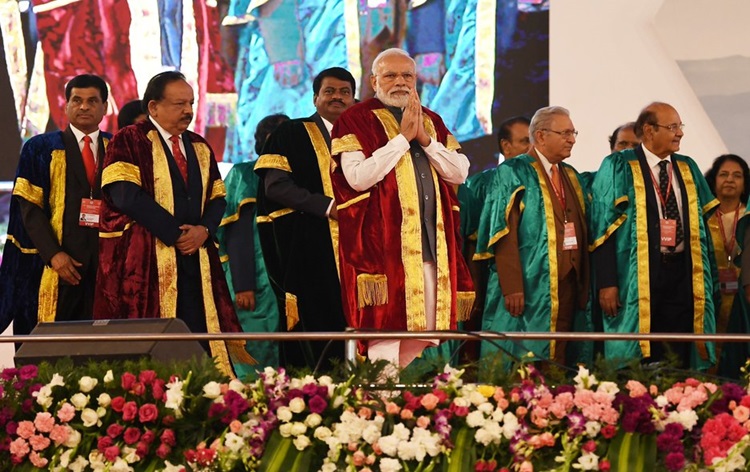 PM calls upon scientists to innovate, patent, produce & prosper for faster development decoding=