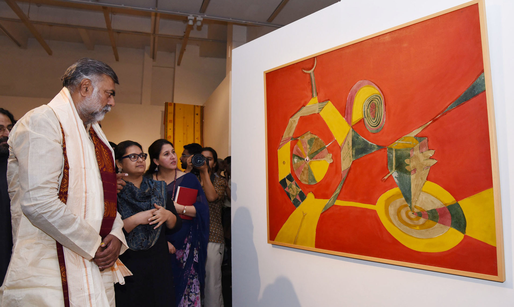Culture Minister, Shri Prahlad Singh Patel, inaugurates the exhibition-‘Astitva decoding=