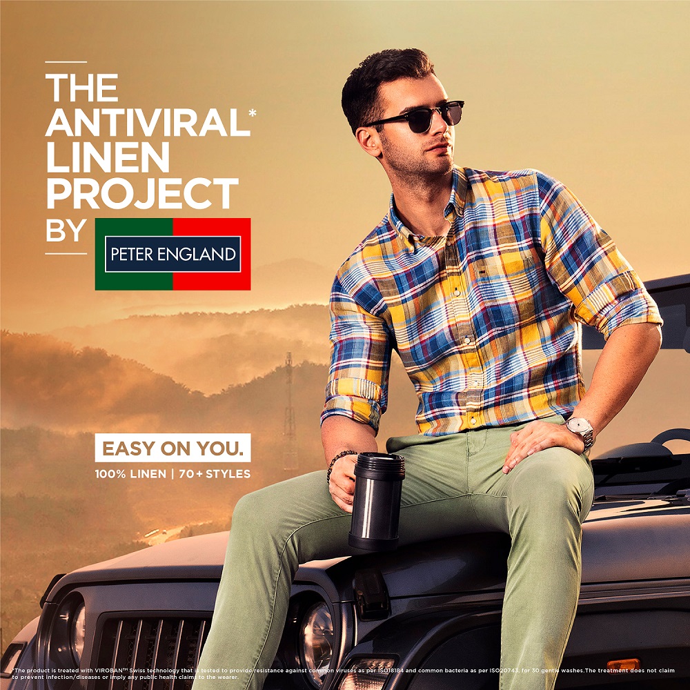 Peter England launches ‘The Antiviral* Linen Project’ with new brand campaign ‘Easy On You’ decoding=