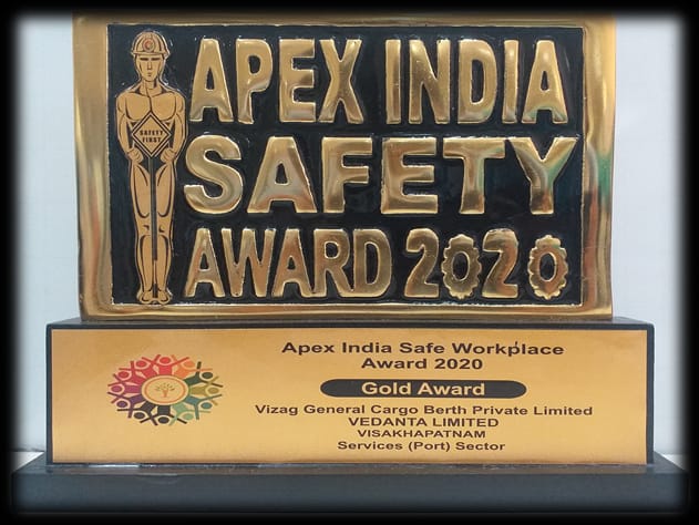 vedantas-vgcb-bags-gold-award-for-safe-workplace-management-at-apex-india-health-and-safety-conference