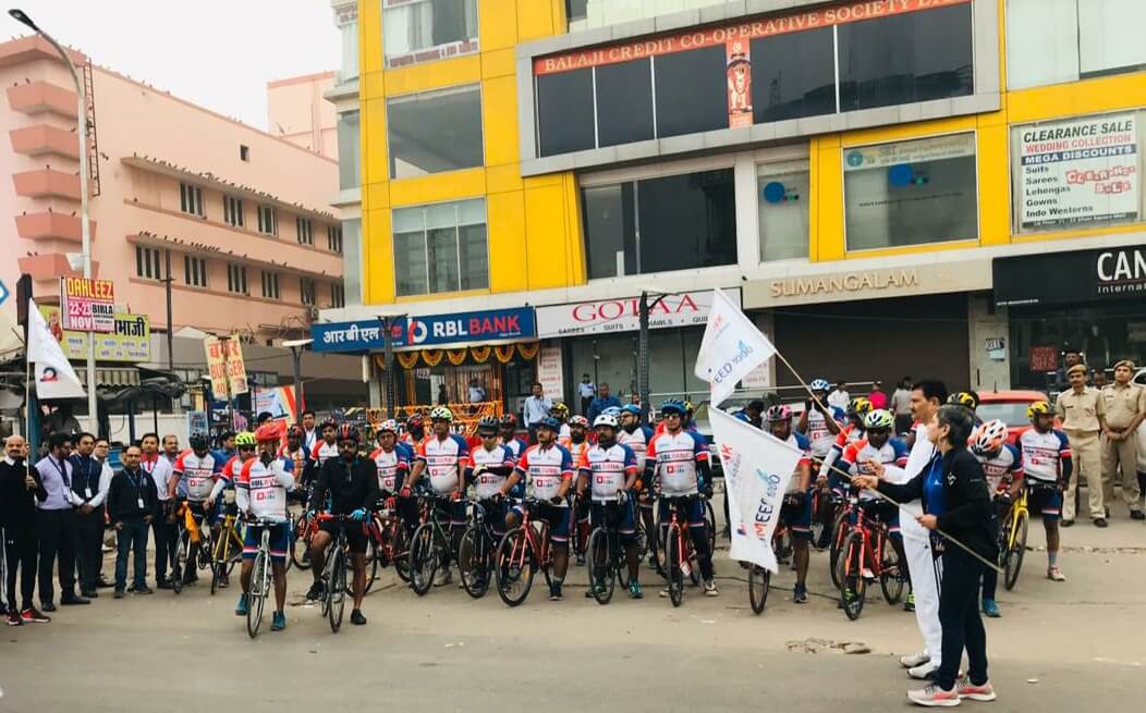 ‘RBL Bank UMEED 1000’ Cyclothon (6th Edition) Flag off at Jaipur decoding=