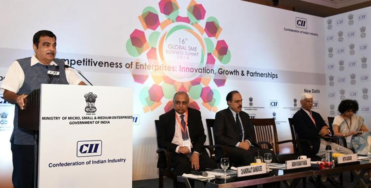 shri-nitin-gadkari-inaugurates-16th-global-sme-business-summit