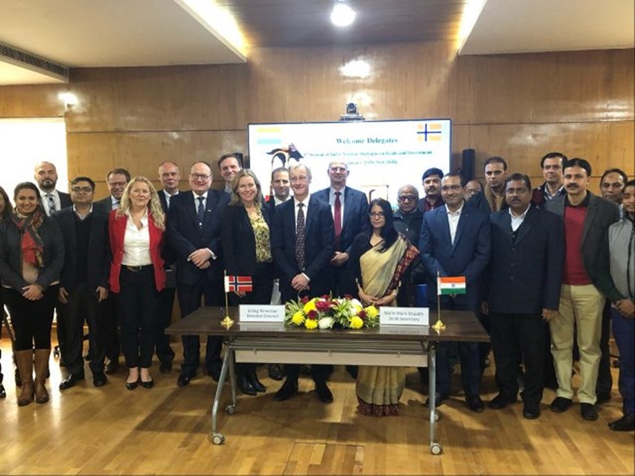 1ST Session of India-Norway Dialogue on Trade & Investment Held in New Delhi decoding=