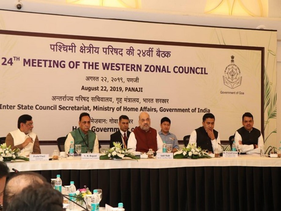 shri-amit-shah-chairs-the-24th-meeting-of-western-zonal-council-at-panaji