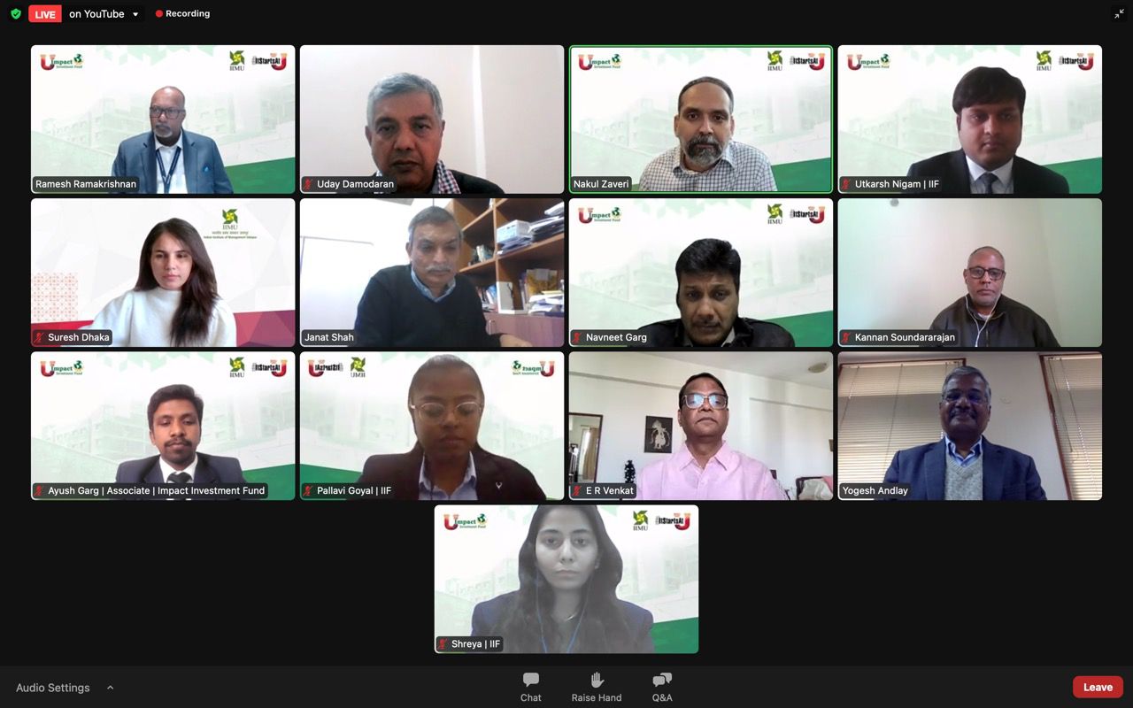 IIM Udaipur Launches India’s First Student-Driven Impact Investment Fund decoding=