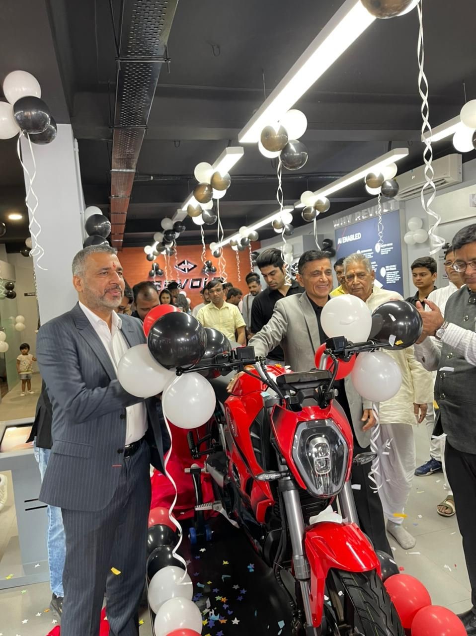 RattanIndia backed Revolt opens EV dealership in Surat decoding=
