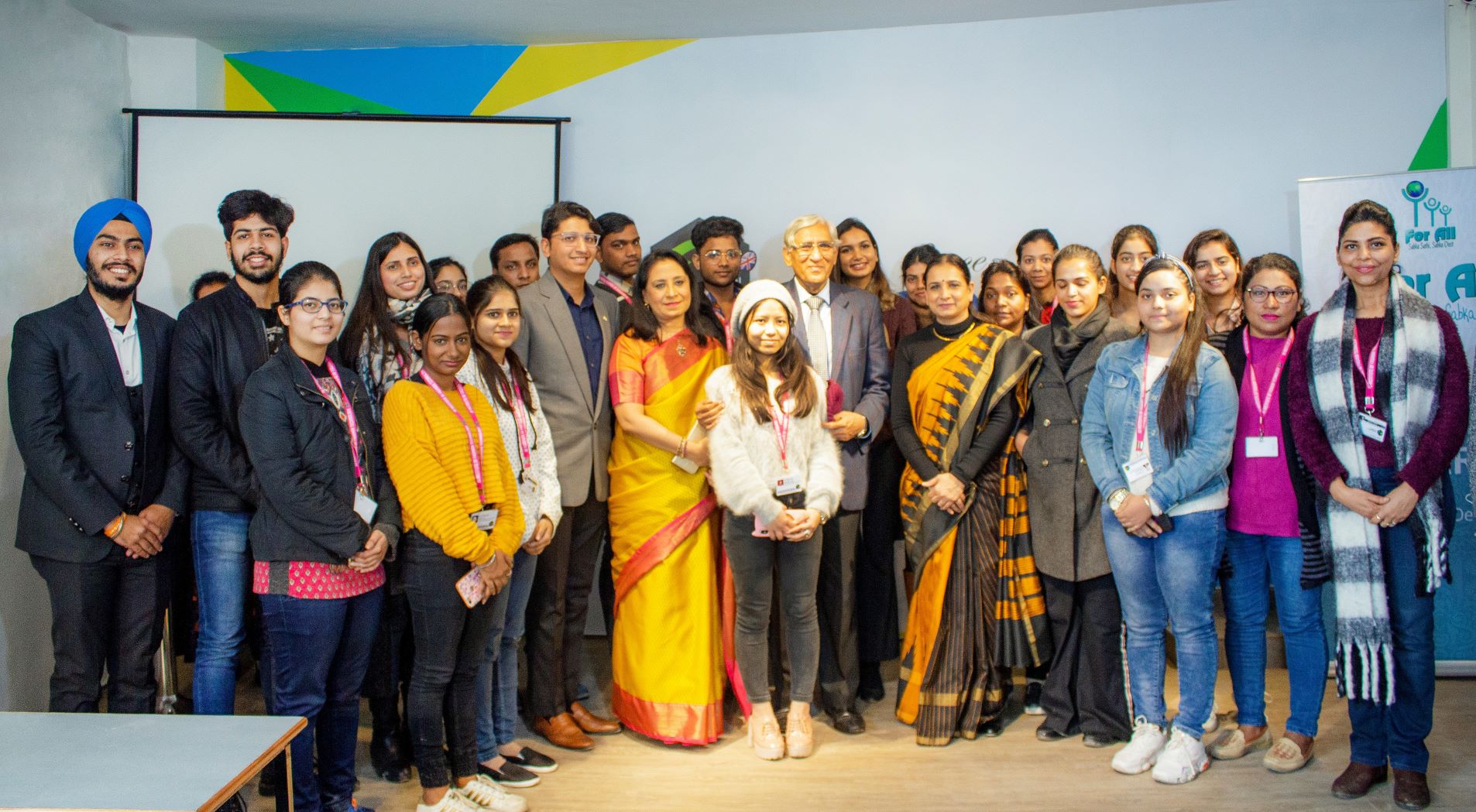 Ahead of Republic Day, JD Institute of Fashion Technology conducted a Seminar on ‘Social Responsibility of The Youth’ decoding=