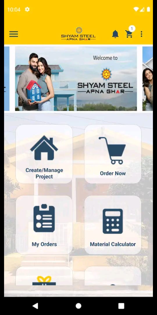 shyam-steel-launches-shyam-steel-apna-ghar-application-app-to-address-various-needs-of-individual-home-builders