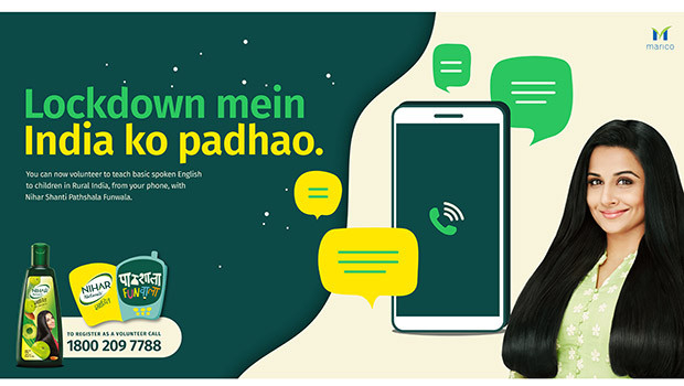 Nihar Shanti Amla offers free access to education through their ‘Padhai Par Lockdown Nahi’ campaign decoding=