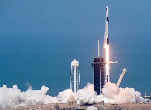 spacexs-crew-dragon-spacecraft-successfully-takes-off-for-international-space-station
