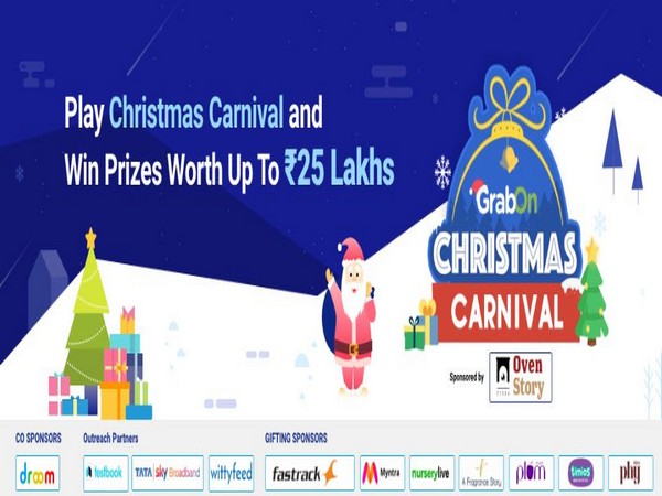 GrabOn in Association with Ovenstory, Droom, and Fastrack brings you Christmas Carnival Season 3 decoding=