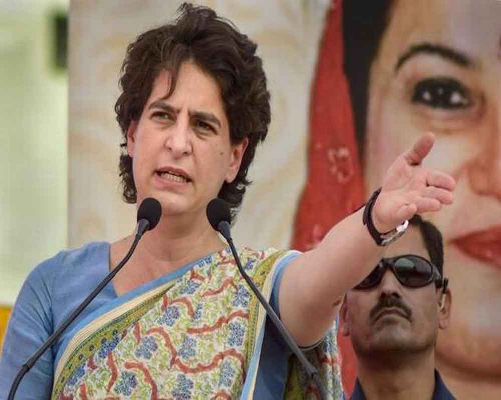 UP govt remembers farmers only in advertisements: Priyanka decoding=