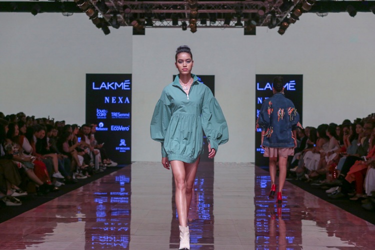 ‘The Ginkgo Leaf’ collection previewed at the Lakme Fashion Week decoding=