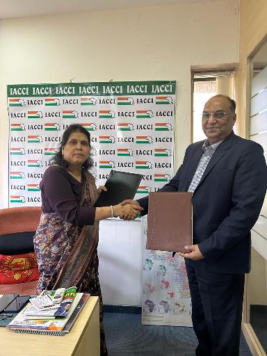 Rajasthan Export Promotion Council signs MoU with the country’s premier organization ‘Retailers Association of India’ and Indo-African Chamber of Commerce & Industry in Mumbai decoding=