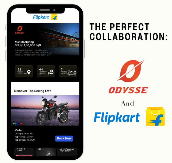 Odysse Collaborates with Flipkart thus entering the  E-commerce world decoding=