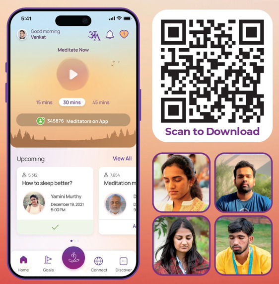 Heartfulness App is the Only Meditation App Supporting 11 Languages Including  English, French and Ukrainian towards its goal of Universal Peace & Service to Humanity decoding=