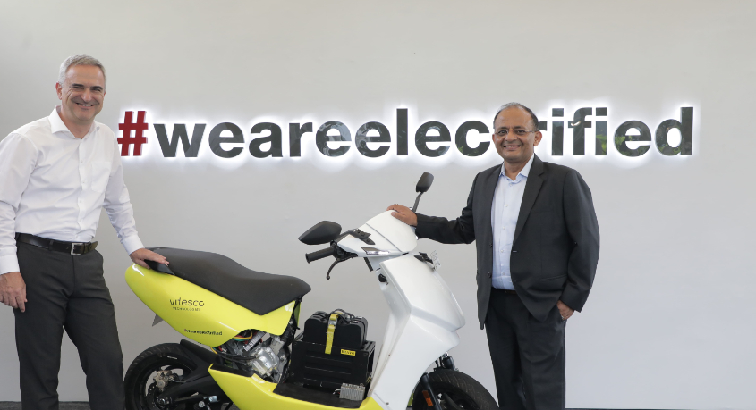 Vitesco Technologies Presents a Wide Range of Innovative Electrification Solutions for 2-Wheelers in India decoding=