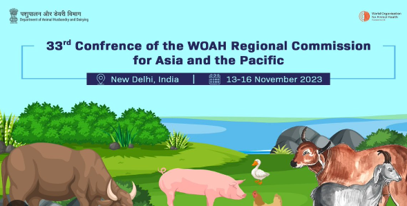 India will host 33rd Conference of  WOAH Regional Commission decoding=