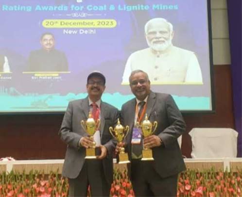 NTPC Coal Mining Projects Shine Bright with Star Rating Awards for Sustainable Mining Excellence decoding=