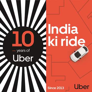 Uber Celebrates a Decade of Transforming Mobility in India with Commemorative Postage Stamp decoding=