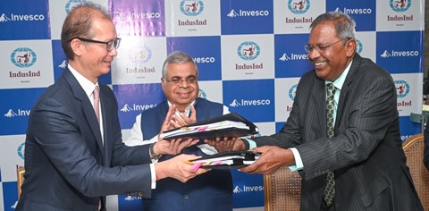 IndusInd International Holdings Limited (IIHL) to partner with Invesco and acquire 60% stake in Invesco India Asset Management Limited (IAMI) decoding=