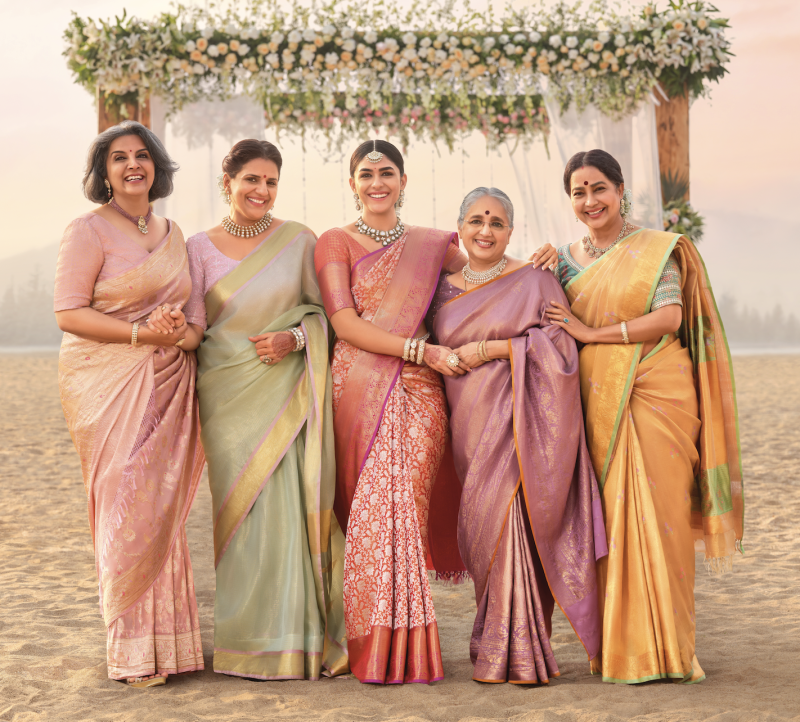 Taneira' launches it's Summer Wedding '23 campaign featuring Mrunal Thakur decoding=