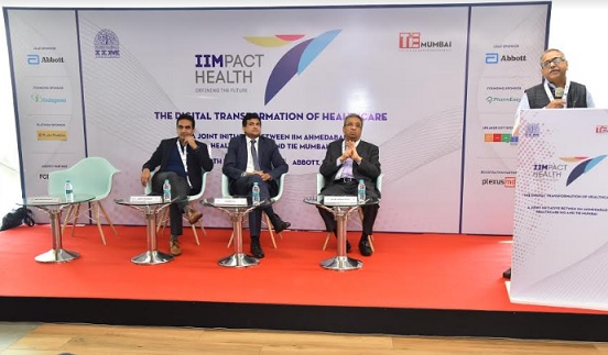 TiE Mumbai and IIM Ahmedabad Alumni Healthcare SIG Organize IIMPACT Health Conference – The Digital Transformation of Healthcare decoding=