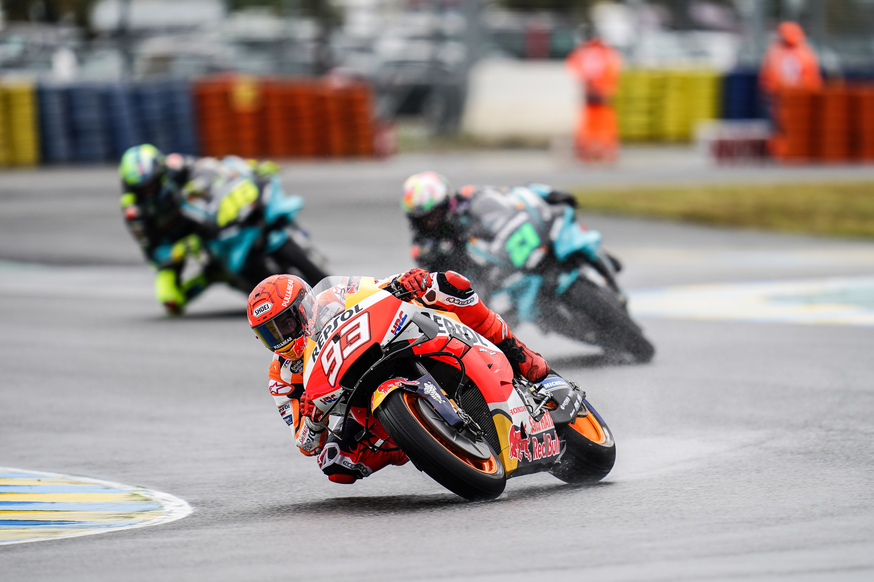 Marquez returns to the battle for victory as Espargaro salvages eighth in dramatic 2021 French GP decoding=
