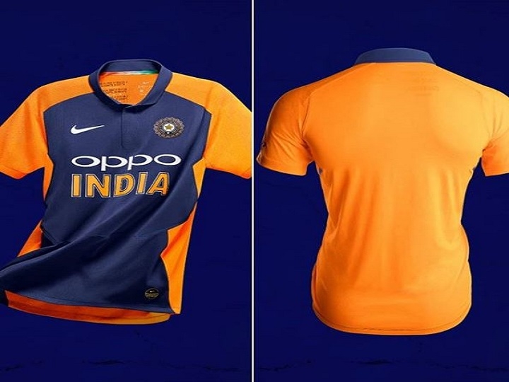 ICC World Cup: BCCI officially unveils India’s away jersey decoding=
