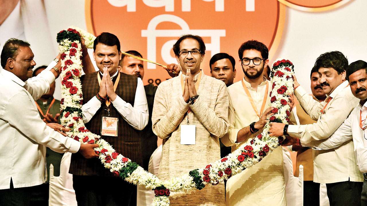 BJP has offered Sena 106 seats in Maharashtra: source (PTI) decoding=