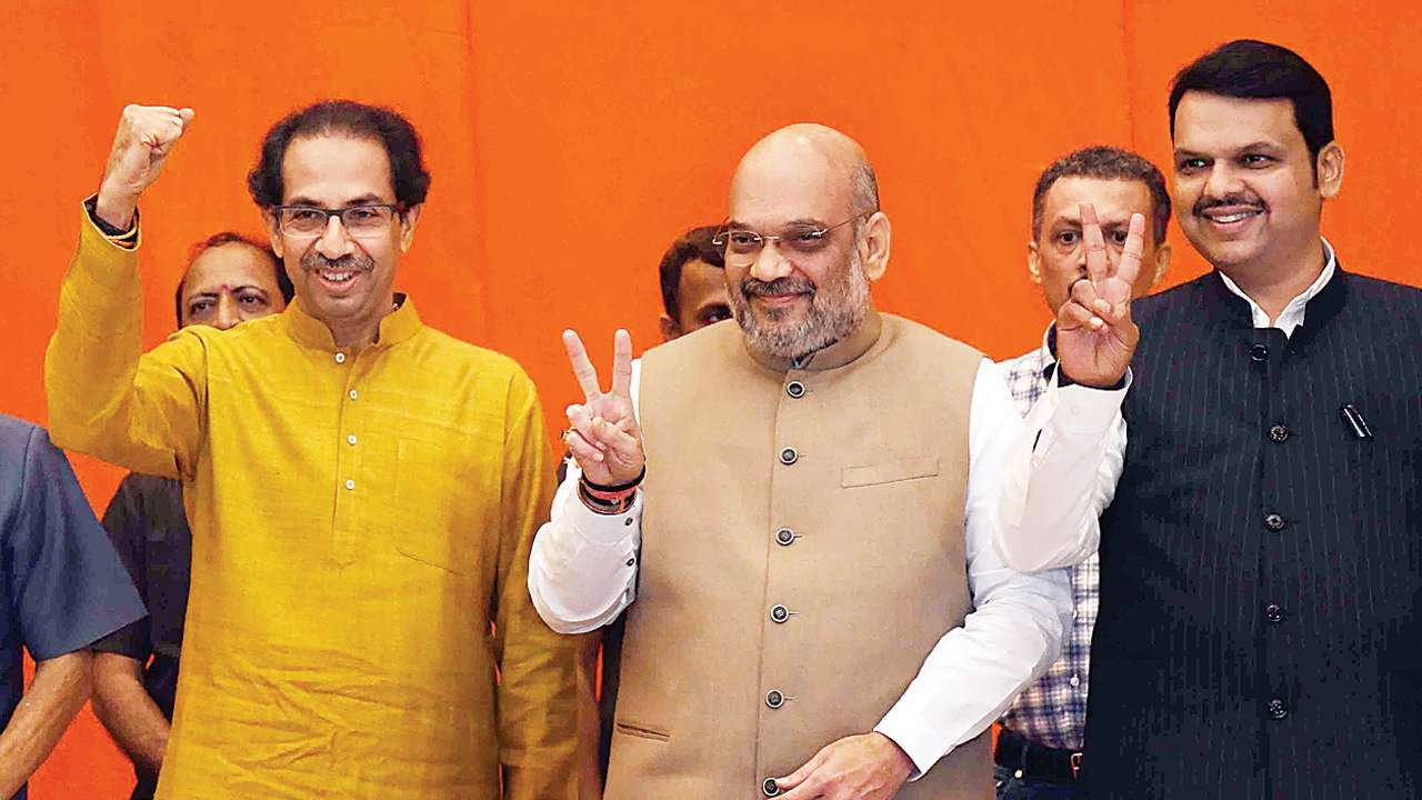 bjp-shiv-sena-to-contest-maharashtra-polls-in-alliance-with-smaller-parties