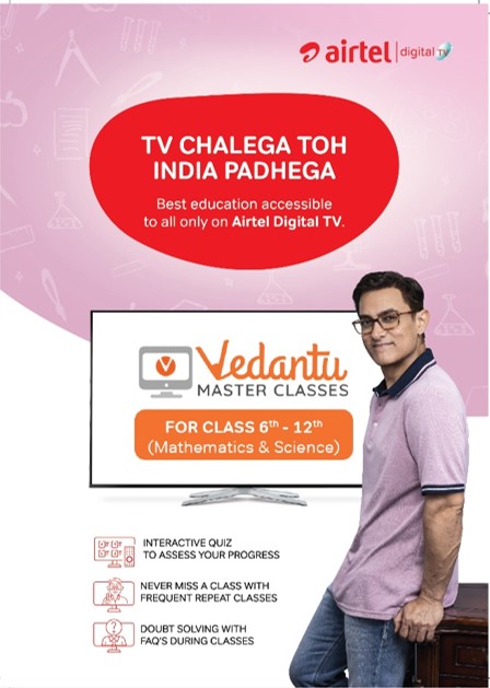 Airtel and Vedantu empower millions of school children with affordable access to quality education on their home TV screens decoding=
