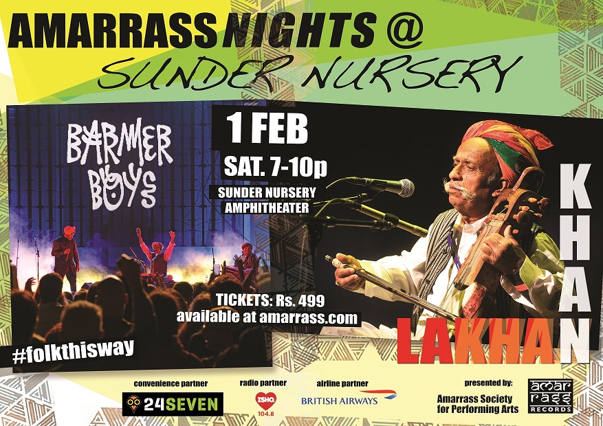 ‘AMARRASS NIGHTS’ Grand Success at Delhi’s Sunder Nursery to return in February decoding=