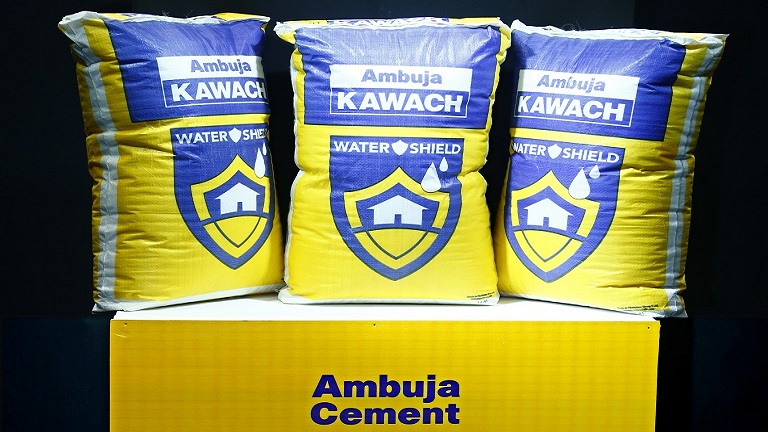 Protect your complete house, from foundation to roof with AmbujaKawach, a high quality water repellent cement from Ambuja Cements decoding=