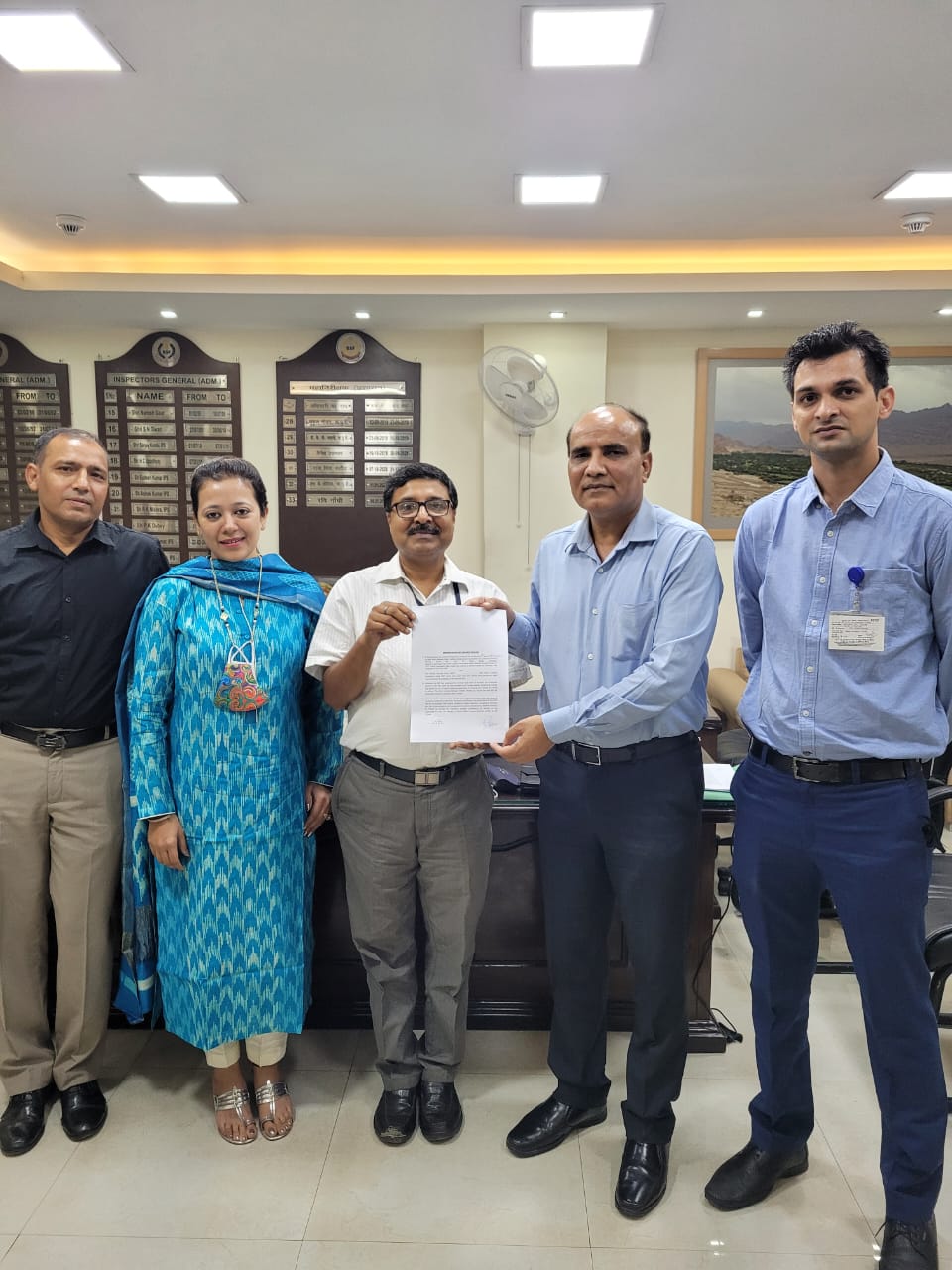 <strong><u>Ashok Travels & Tours (ATT) – ITDC inks MoU with Border Security Force (BSF) to cater to their travel needs</u></strong> decoding=