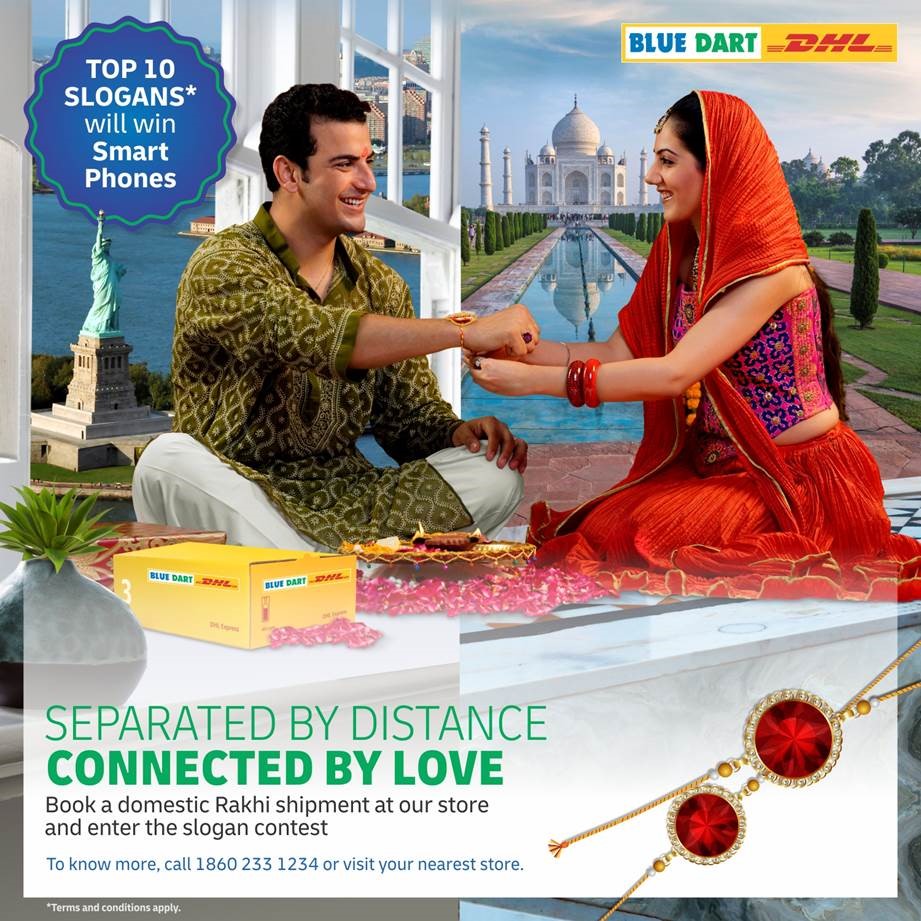 Blue Dart’s ‘Rakhi Express’ offer celebrates the bond of love decoding=