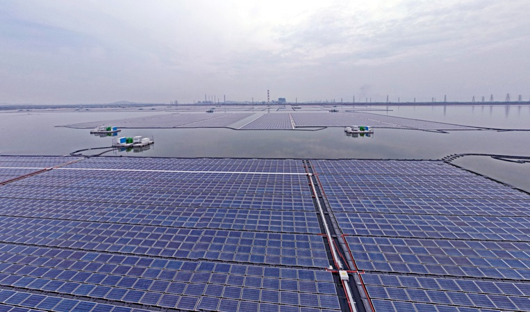 India’s largest Floating Solar Plant commissioned at NTPC Ramagundam decoding=