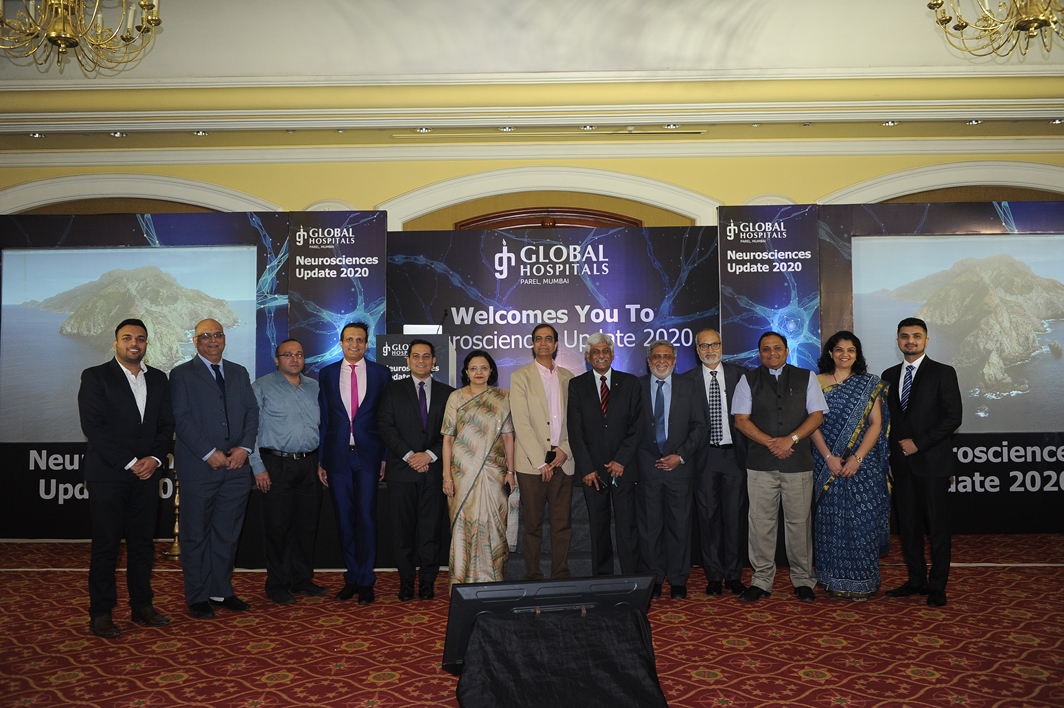 Around 400 Doctors across Mumbai Participated in the Neurosciences Update 2020 conducted by Global Hospital decoding=