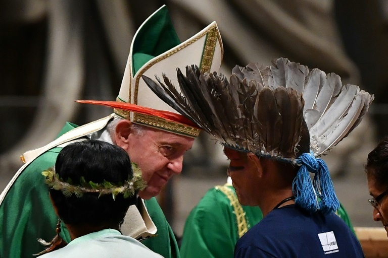 Pope blames Amazon fires on destructive ‘interests’ decoding=