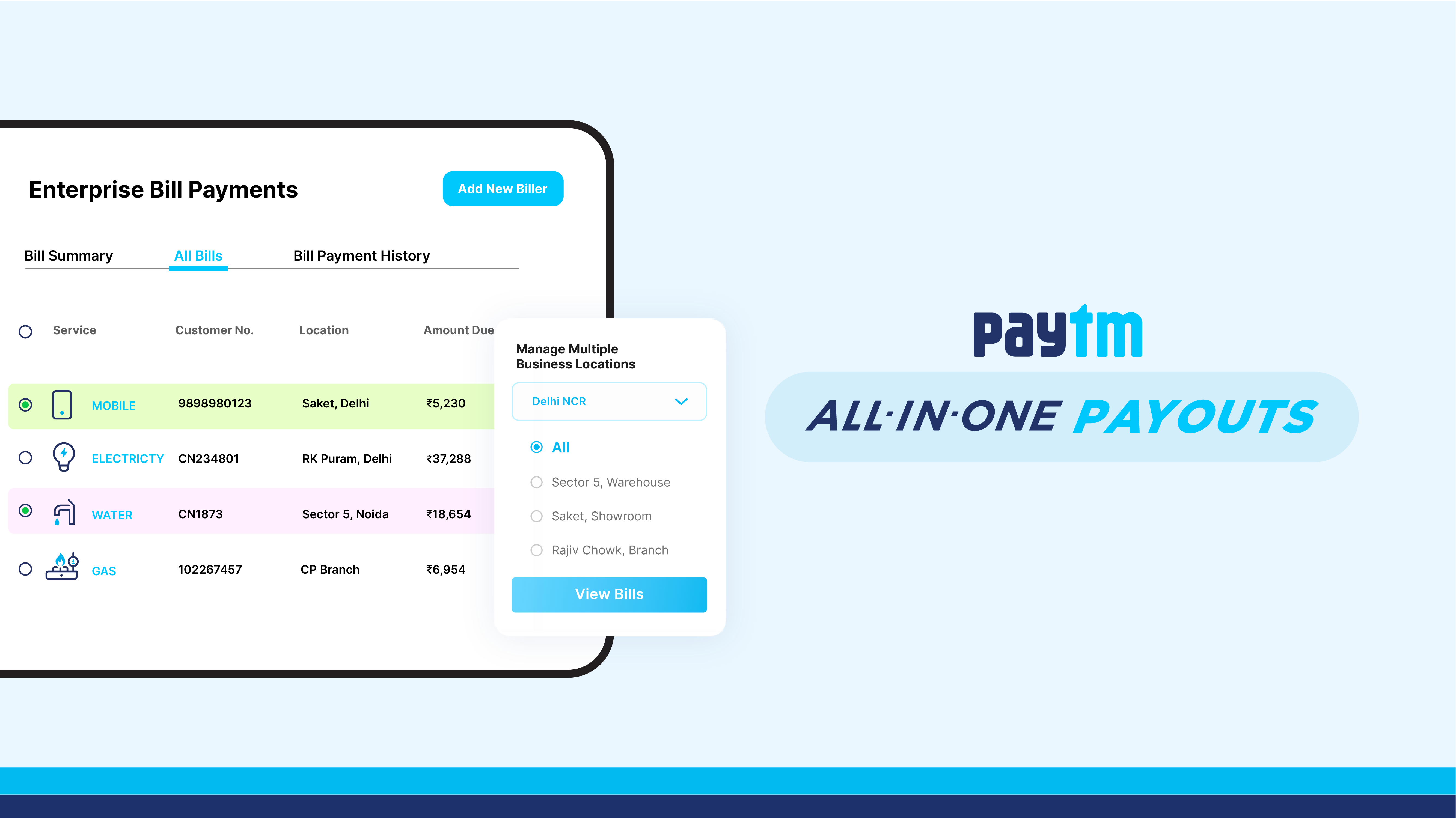 Paytm Payouts’ Enterprise Bill Payment System aims at Rs. 3,000 crores decoding=